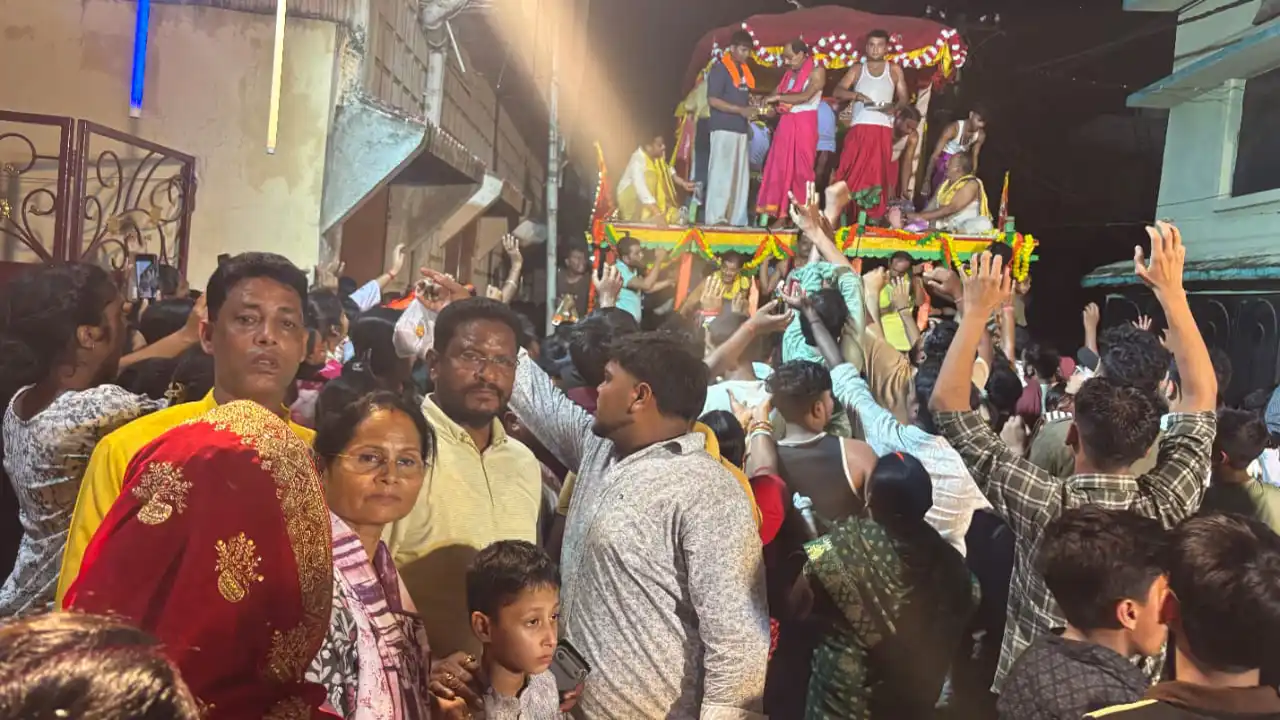 दशरथ गागराई बाहुड़ा रथ यात्रा