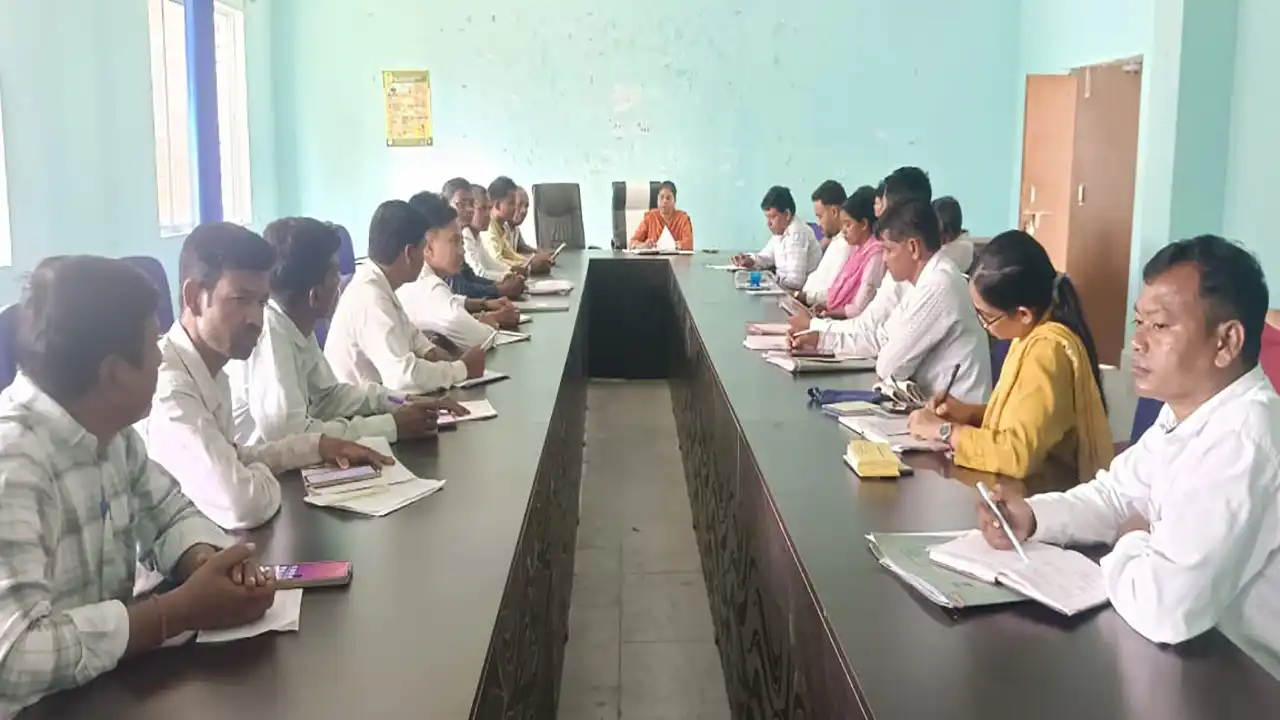 VB-G RAM-G योजना समीक्षा बैठक कुचाई