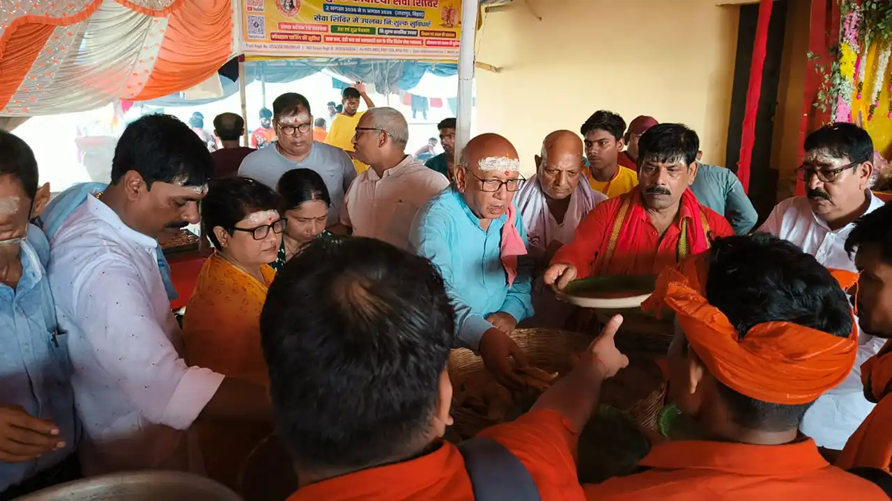 सरयू राय कांवड़िया सेवा शिविर