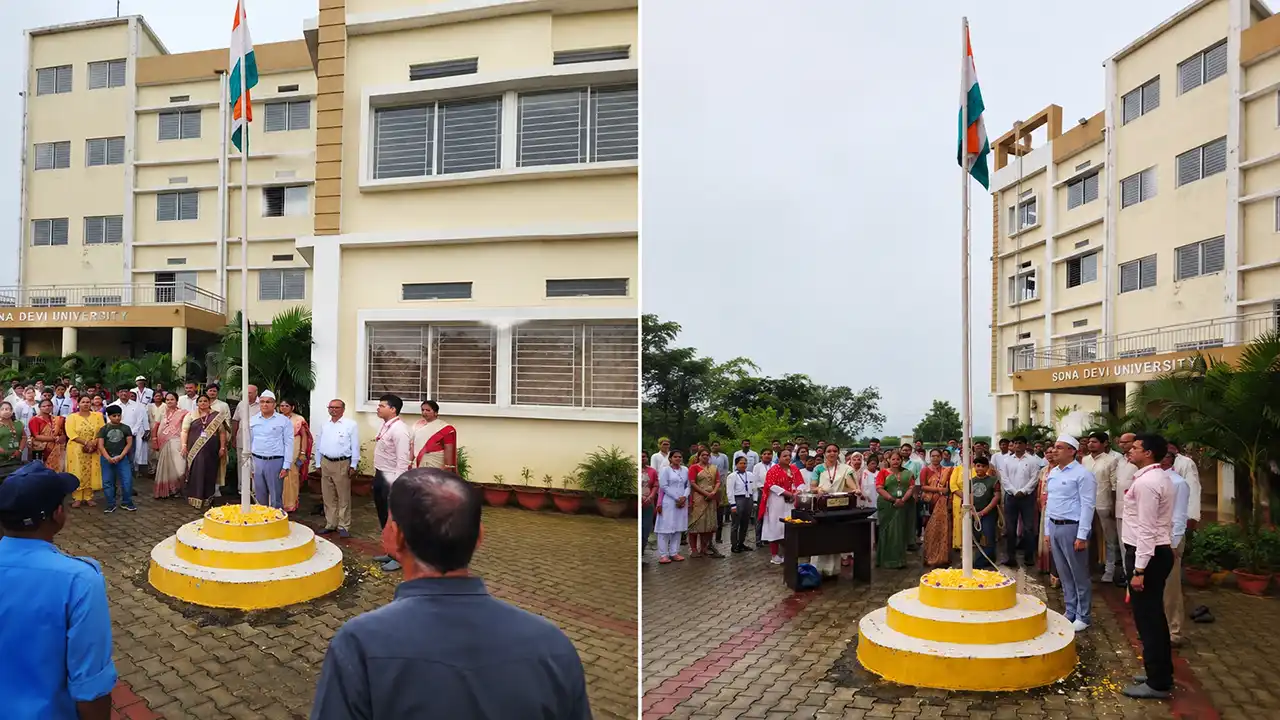 सोना देवी विश्वविद्यालय स्वतंत्रता दिवस