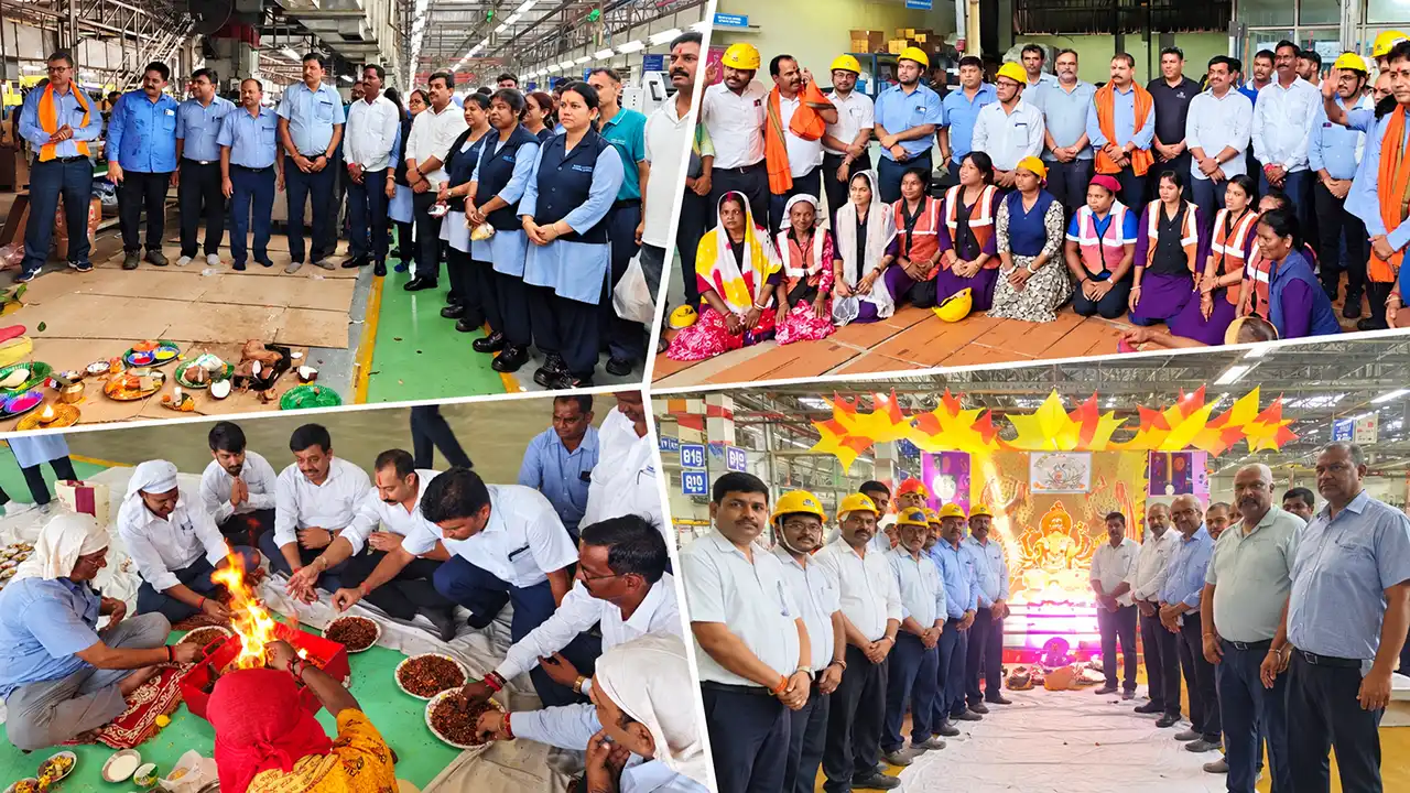 टाटा मोटर्स विश्वकर्मा पूजा जमशेदपुर